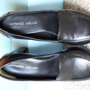 Antonio Melani Size 6 Beauty 001 Black Chunky Heel